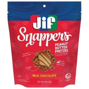 Jif Snappers Peanut Butter Pretzel Cluster 6oz 10ct